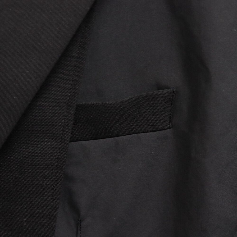 sacai サカイ ウール 切替 異素材 テーラードジャケット size1 M sacai(サカイ) テーラードジャケット 22-06266 グレー サイズ 2