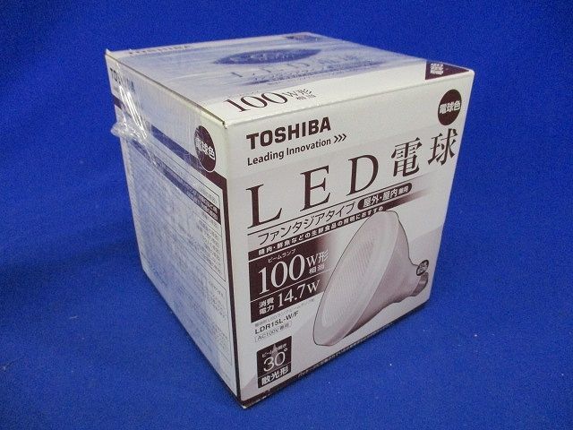 LED電球 ビームランプ形ファンタジ 電球色 E26 LDR15L-W/F