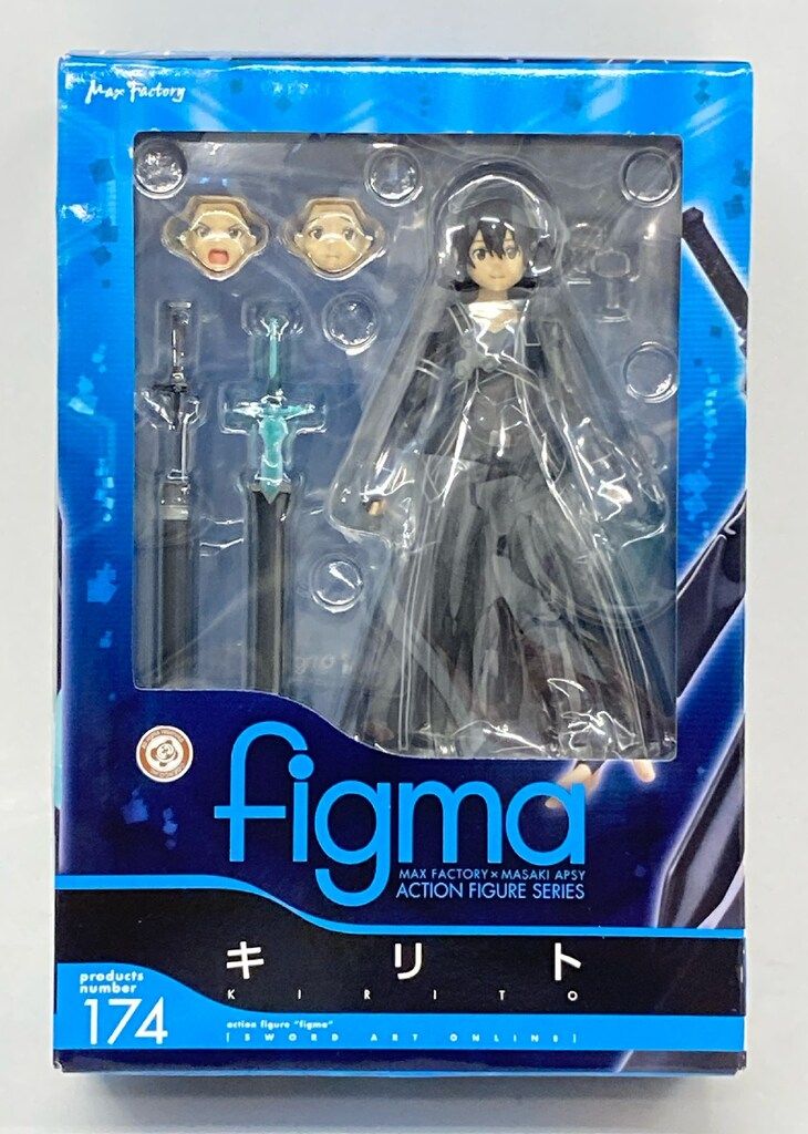 ソードアート・オンライン SAO figma キリト フィギュア 174 レビュー】 マックスファクトリー figma 174 キリト [ソード