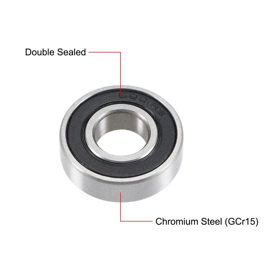♪深溝ボールベアリング クロム鋼製 25mm x 52mm x 15mm 5つ ♪深溝ボールベアリング クロム鋼製 25mm x 52mm x 15mm 5つ