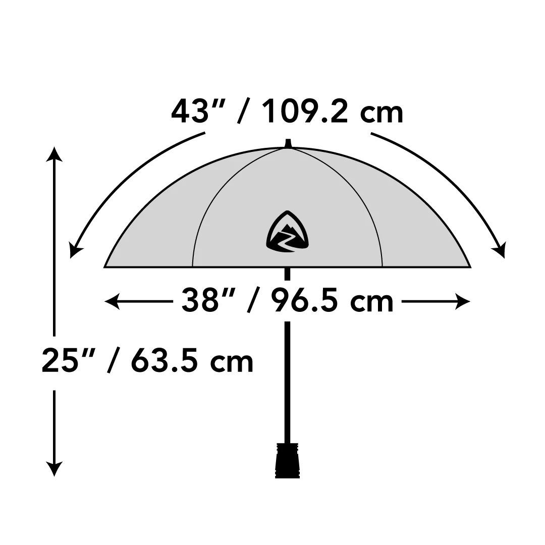 Zpacks 傘フルセット UL ホルスター スタッフサック Umbrella