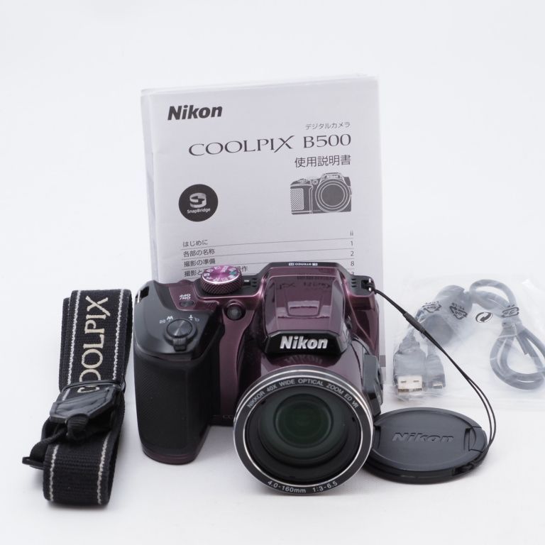 Nikon ニコンデジタルカメラ COOLPIX B500 光学40倍ズーム 1602万画素