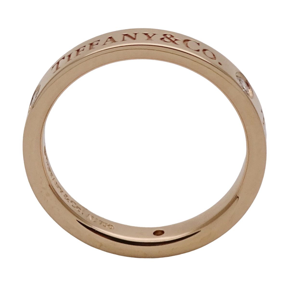 ティファニー TIFFANY&Co. リング レディース ブランド 指輪 750PG 3P  