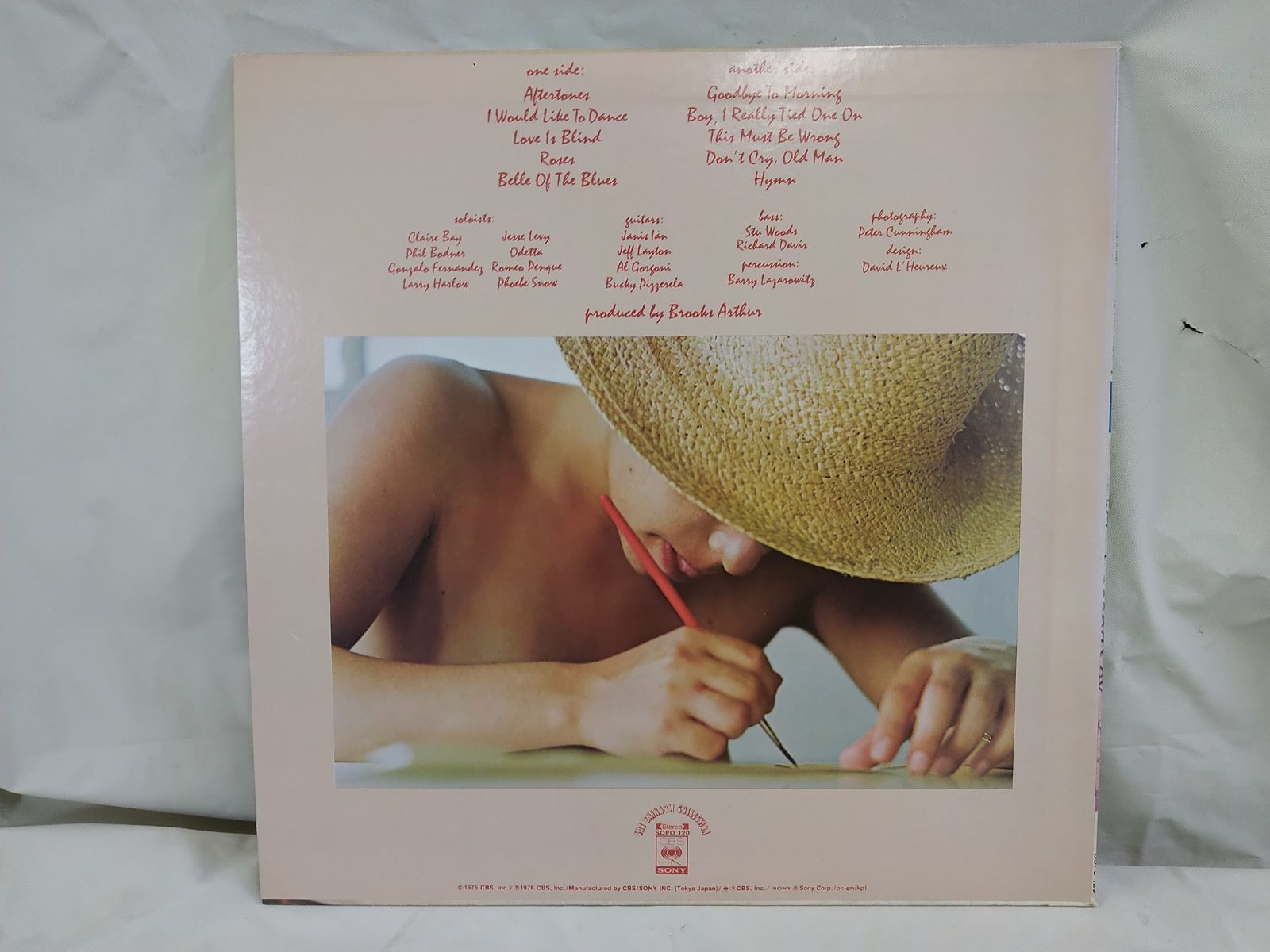 LP♢ジャニス・イアン♢愛の余韻♢SOPO120♢うg5073w50 LPレコード378