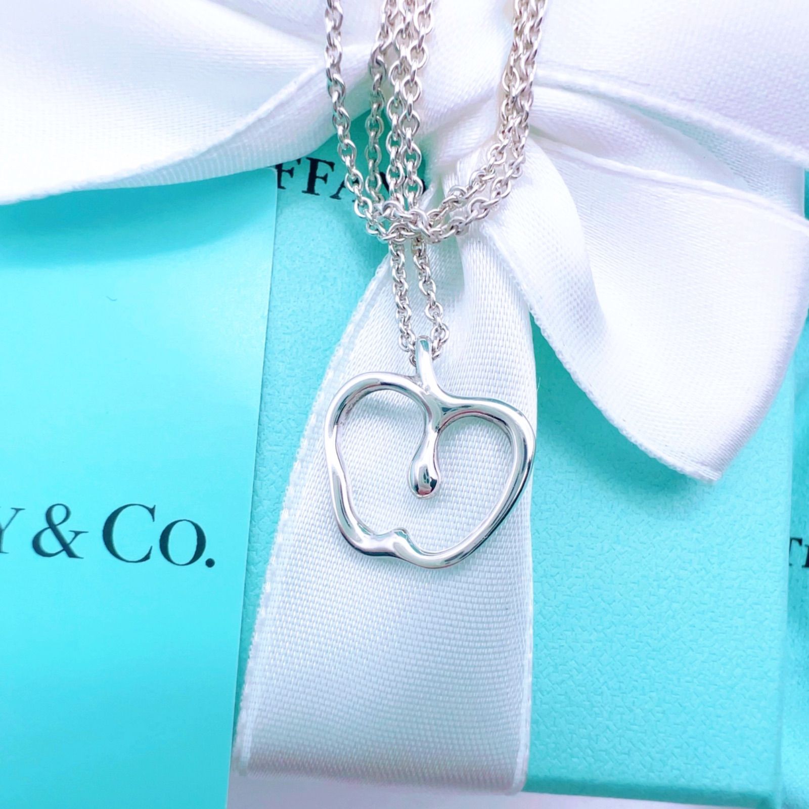 Tiffany ティファニー ペンダントトップ チャーム リンゴ 925 りんご