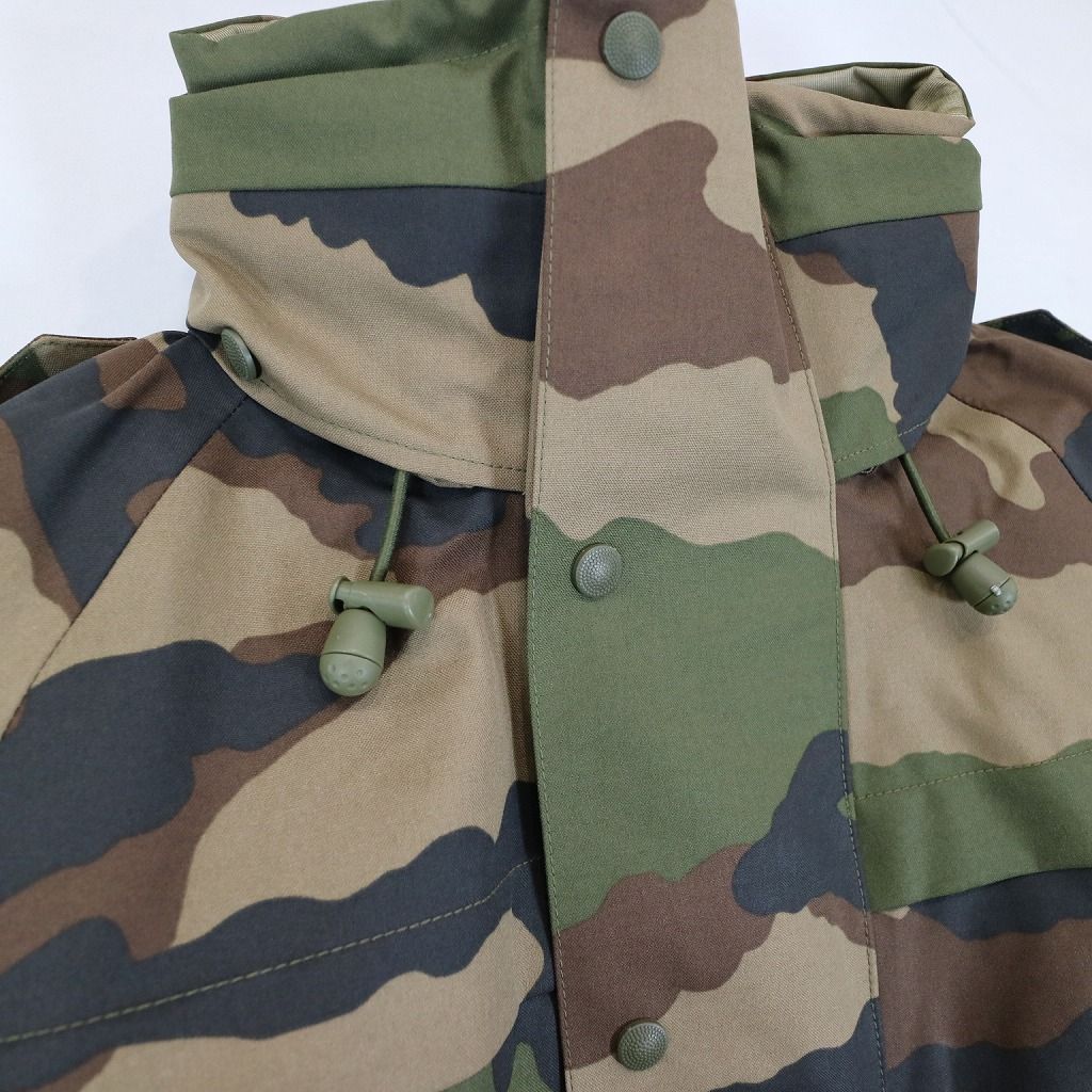 デッドストック 2000年代 フランス軍 FRENCH ARMY GORE-TEX パーカー ミリタリー ユーロ CCEカモ (メンズ 112L)  中古 古着 O6216 - メルカリ