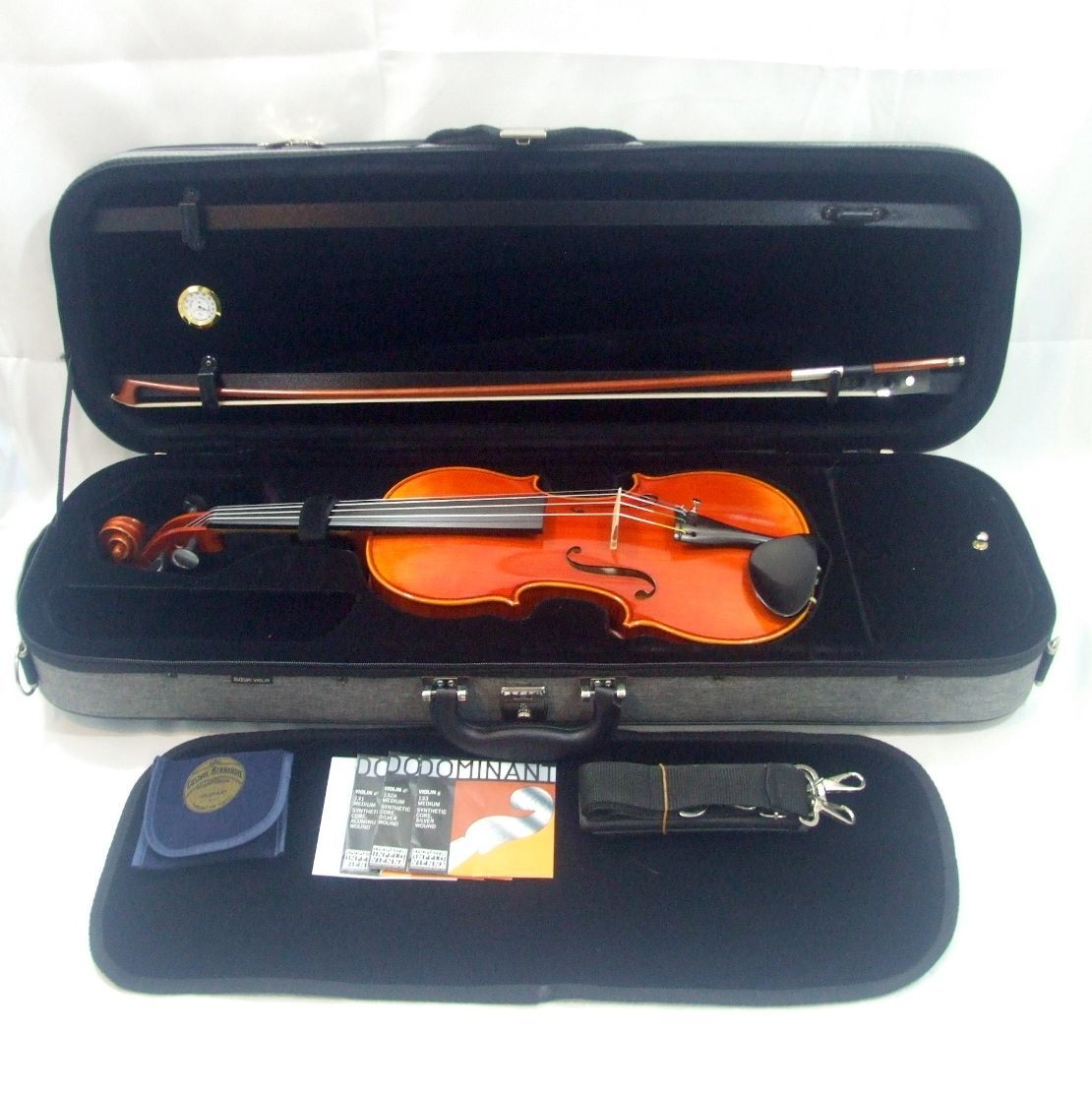 メンテ済】キソスズキ 4/4 バイオリン No.350 1979年製 メンテ済