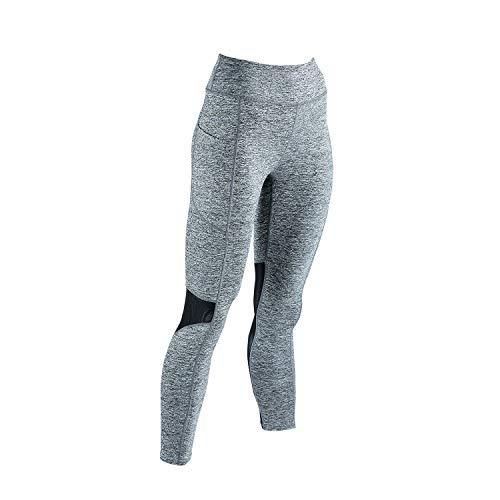 【新品・5営業日で発送】ウンドウ(Wundou) ウィメンズフィットネスレギンス　Ｐ－７３６０Ｊ　ブラックＭＩＸＷ（８８３４）　サイズ：１４０