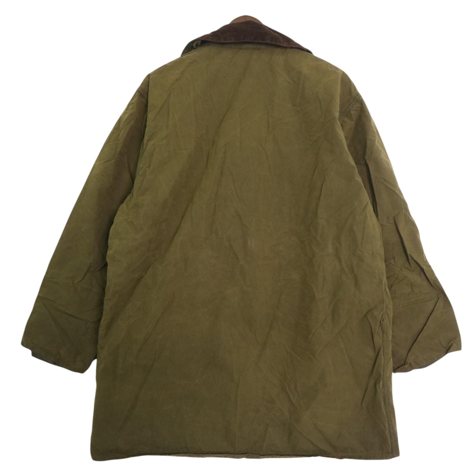 ジャケット・アウター Barbour BORDER C44/112CM A200 Barbour 'Boarder' Jacket C44 / 112CM Navy ~ Vintage Store