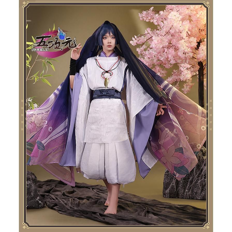 三分妄想　原神　コスプレ　スカラマシュ　傾奇者　衣装　ウィッグ　S 三分妄想 原神 コスプレ スカラマシュ 傾奇者 散兵少年 神意PV 衣装