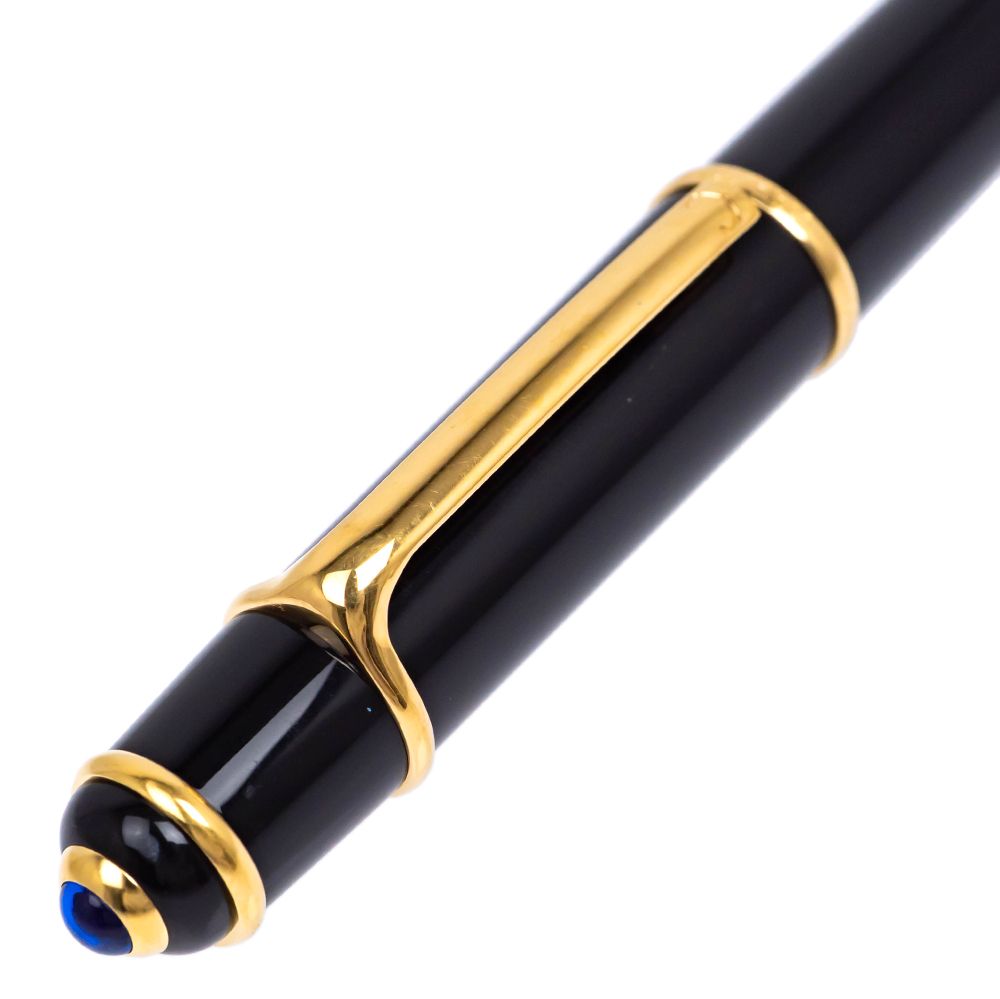 カルティエ ディアボロ 18K 750 ゴールド 万年筆 レザーペンケース付 カルティエ ディアボロ 18K 750 ゴールド 万年筆 レザーペンケース付