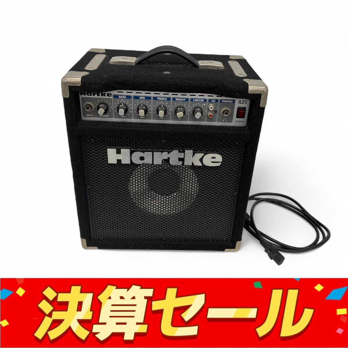 名器】動作確認済み Hartke ハートキー ベースアンプ A25 ベース