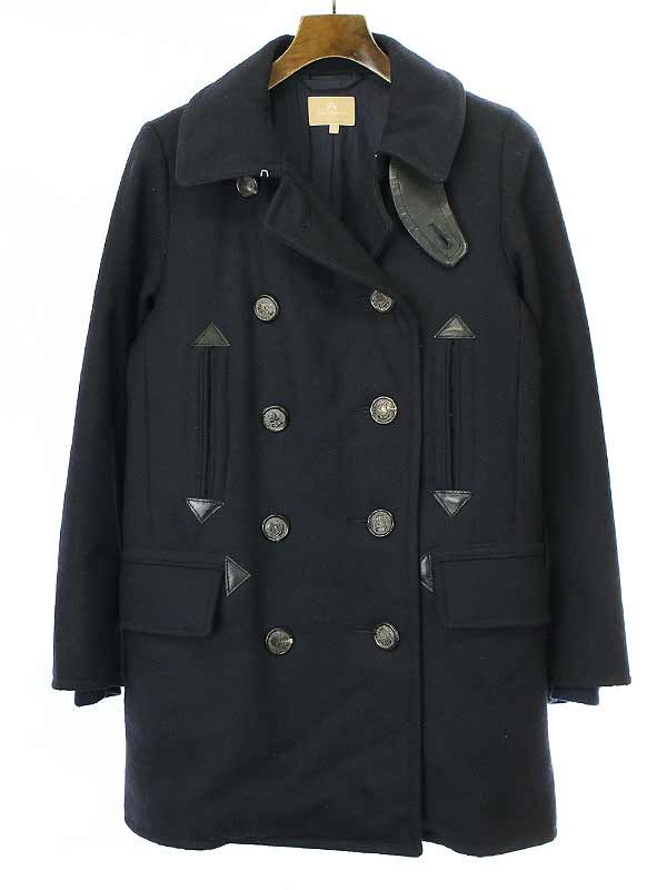 Nigel Cabourn ナイジェルケーボン ウールPコート ネイビー 8 - メルカリ