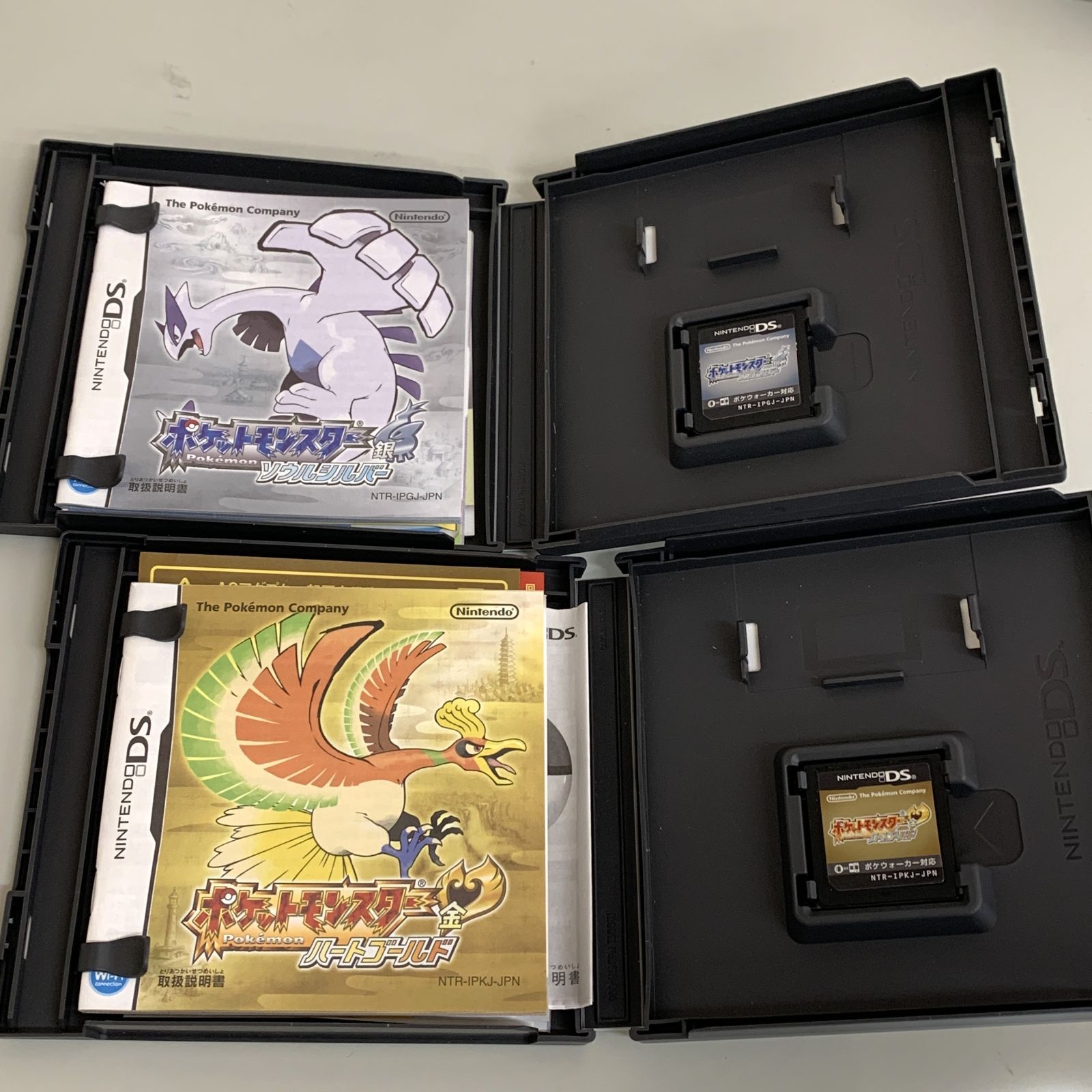 DS ポケットモンスター 銀ソウルシルバー 金ハートゴールド セット