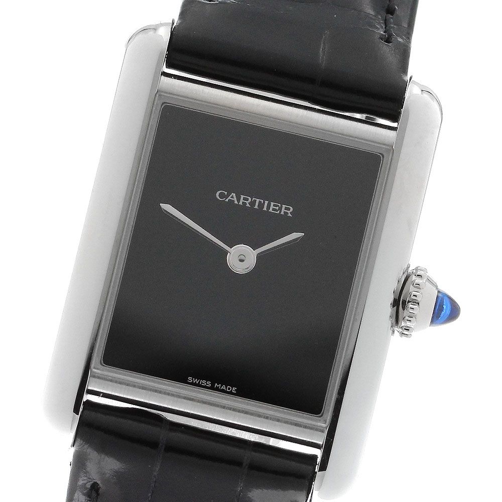 カルティエ CARTIER WSTA0071 タンクマスト SM クォーツ レディース極  