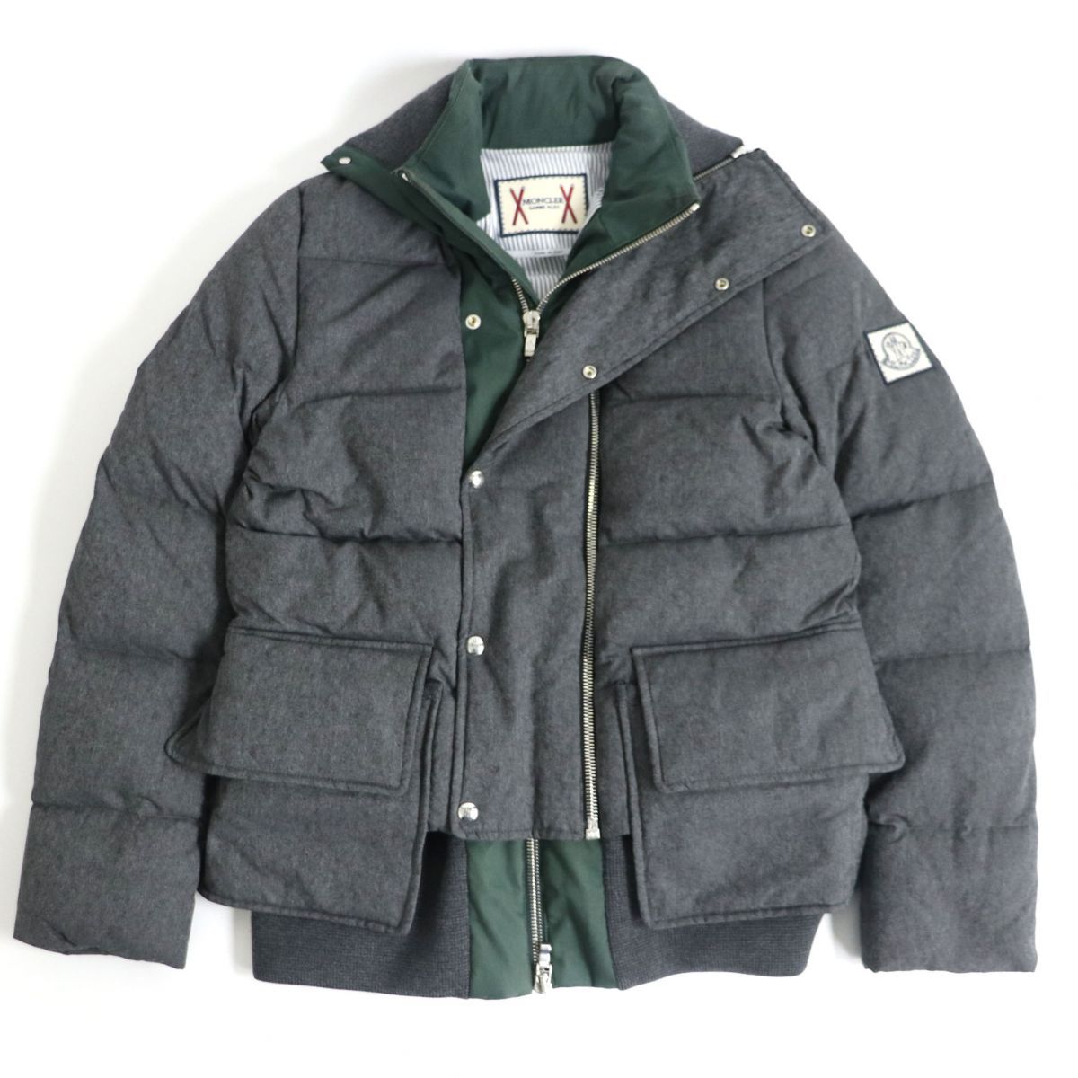 良品□MONCLER GAMME BLEU/モンクレール ガムブルー GIUBBOTTO  