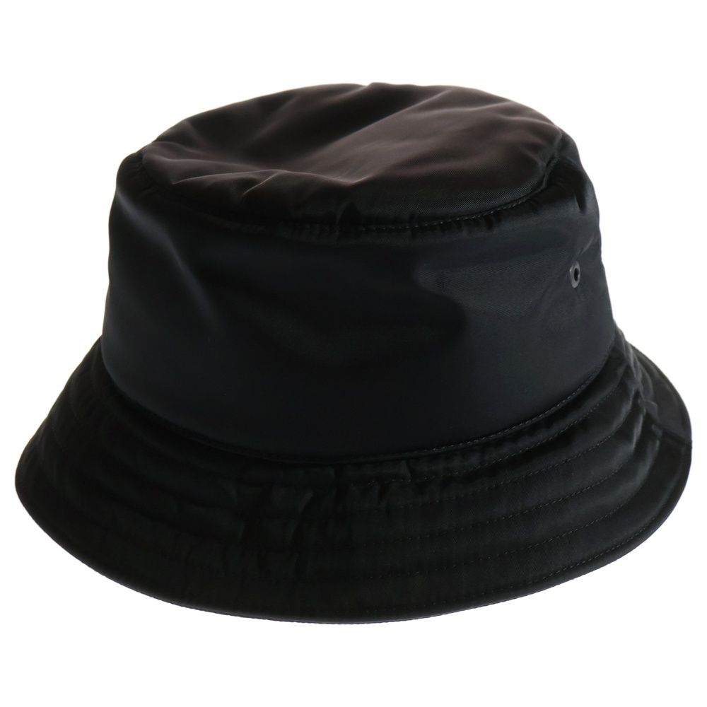 BURBERRY バーバリー NYLON PADDED BUCKET 8044081 ナイロン ロゴ バケットハット 帽子 ブラック