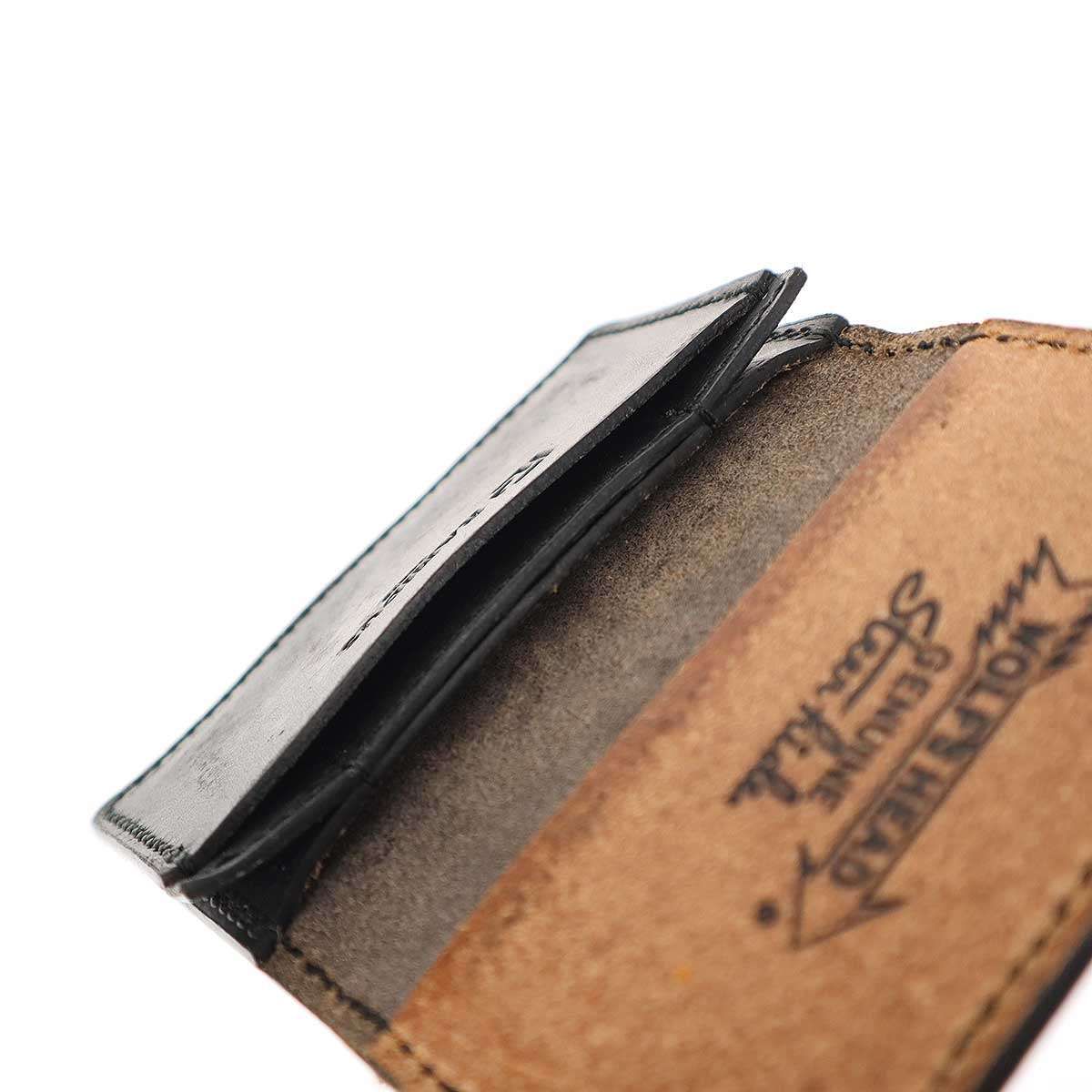 RAMIDUS×WOLF'SHEAD ラミダス ウルフズヘッド CARD CASE-3 スタッズ