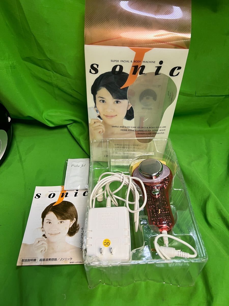 超音波美顔器 Jソニック 超音波美容器 Jソニック フェイス＆ボディをすっきりシェイプ