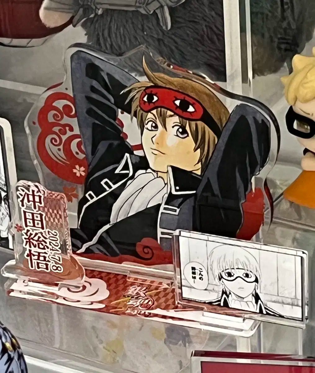 銀魂 JUMP SHOP 沖田 総悟 誕生日 アクリル ジオラマ