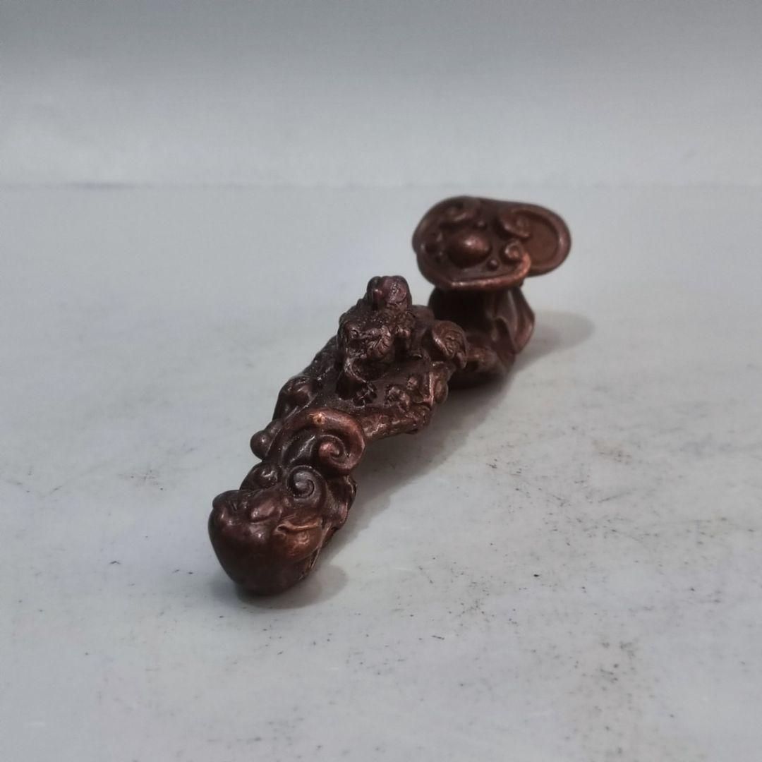 銅器 十二支 茶台茶寵 文鎮 書斎 博古架 装飾品 工芸品 置物 銅器 十二支 茶台茶寵 文鎮 書斎 博古架 装飾品 工芸品 置物