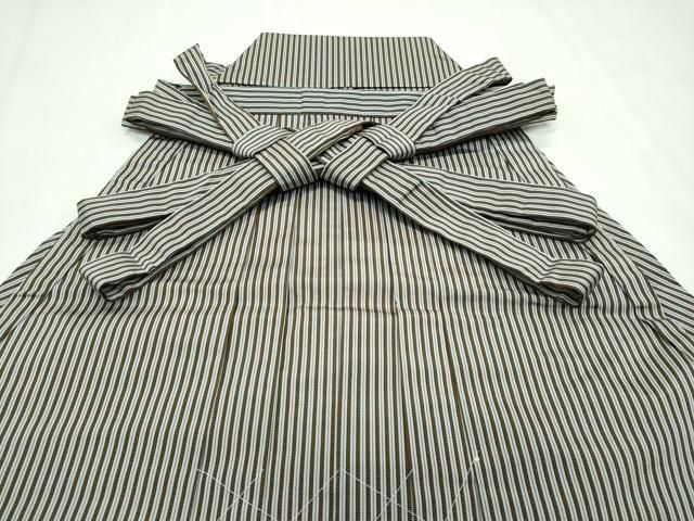 平和屋本店□極上 男性 馬乗り袴 縞 逸品 未使用 CZAA2478s5 - メルカリ