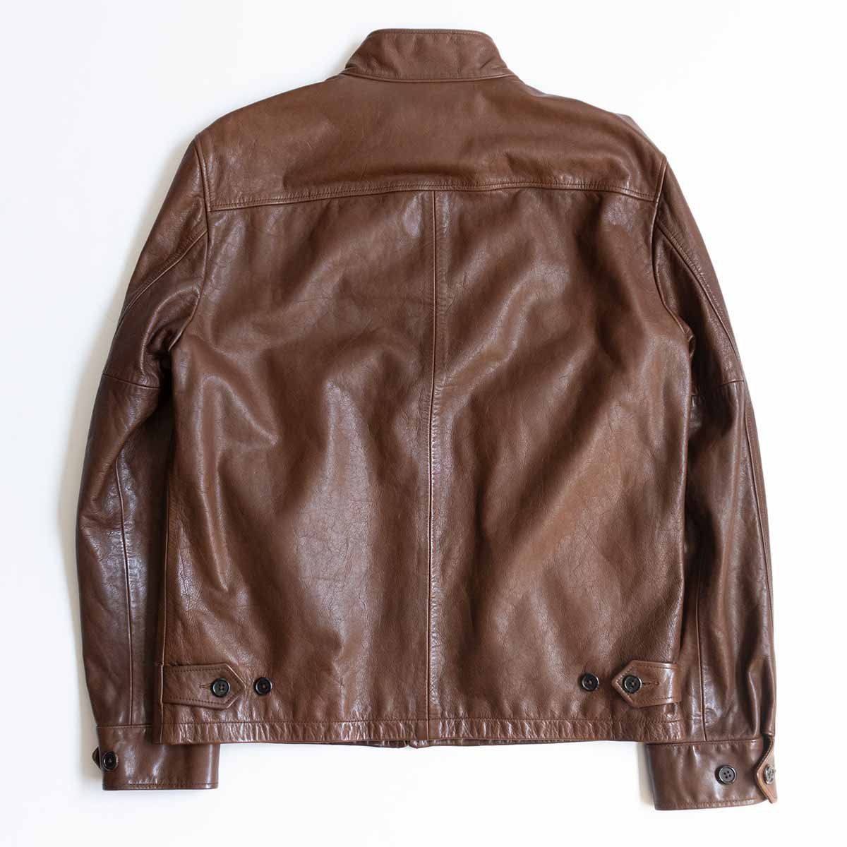 LAUREN RALPH LAUREN レザージャケット 最高級品】POLO RALPH LAUREN 【レザー スウィングトップ