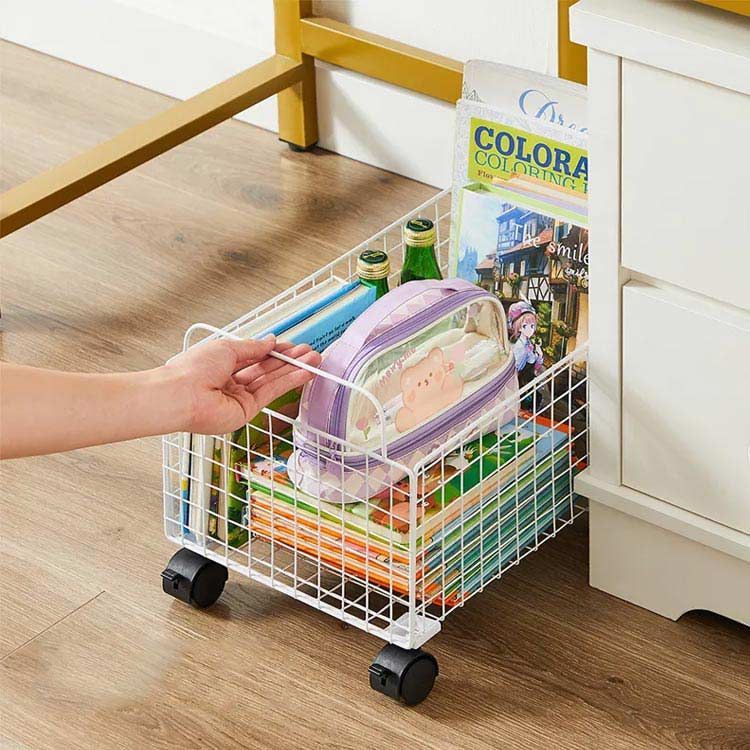 ファイルラック ランドリー ボックス かご リビング収納 書類 収納