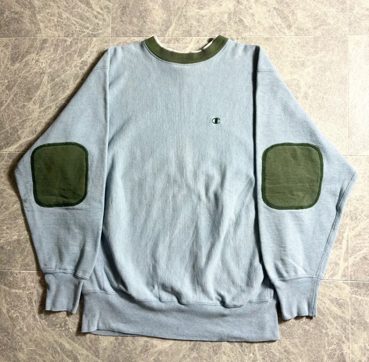 90s Champion Reverse Weave エルボーパッチ
