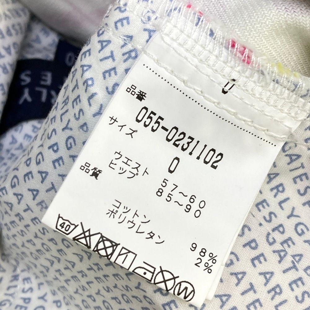 サイズ：0 PEARLY GATES パーリーゲイツ 055-0231102 ストレッチパンツ