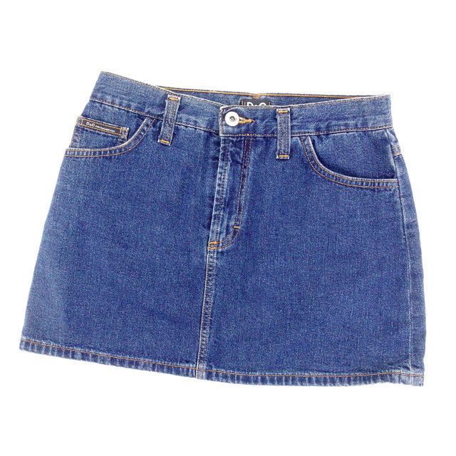 ドルチェ&ガッバーナ ドルガバ スカート ラインストーン付き ミニ ♯24