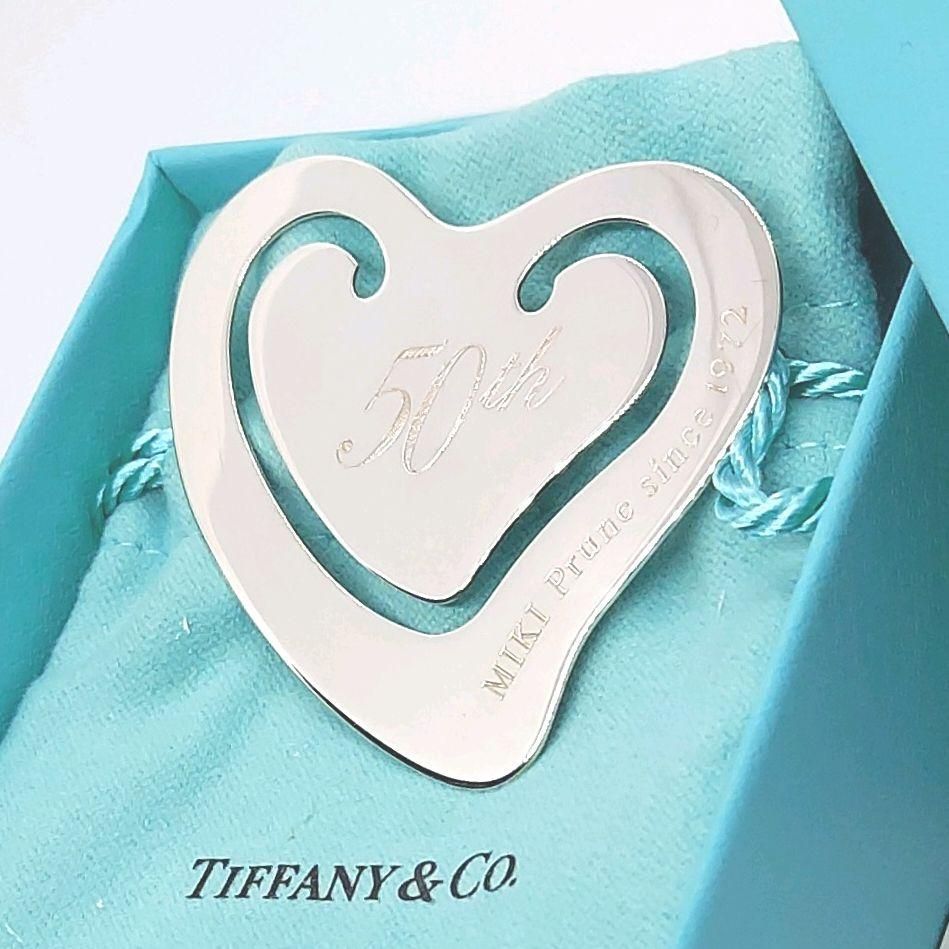 ティファニー SV925 マネークリップ ブックマーク しおり TIFFANY