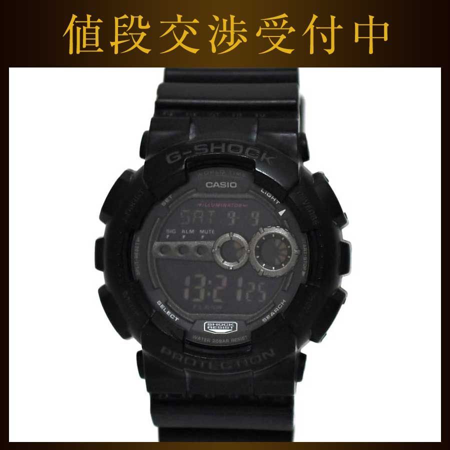 カシオ ジーショック 腕時計 ブラック シルバー プロテクション - メルカリ