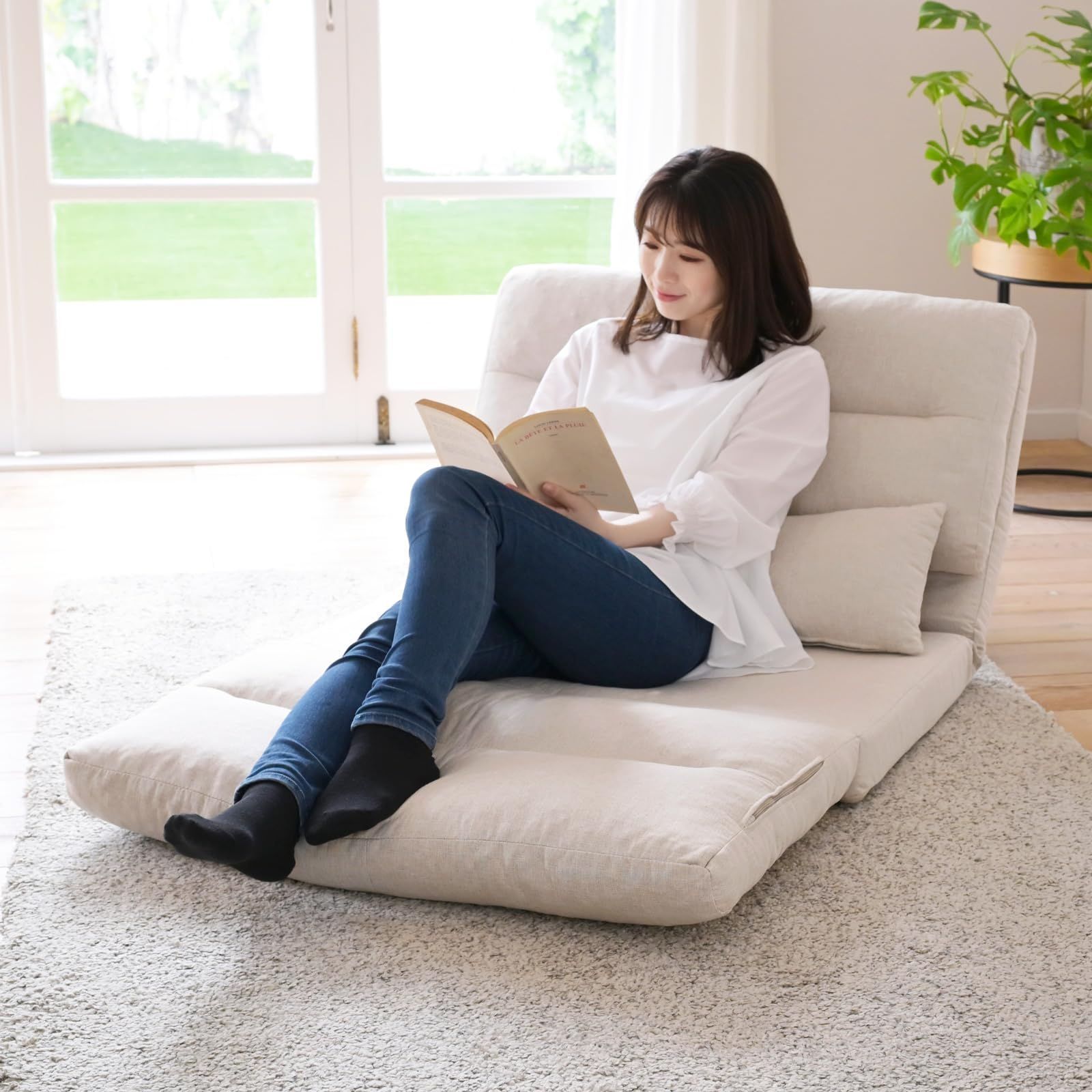 3Way ベッドソファ BS B1-USB GY/MBR ニトリ ニトリ ソファ ベッドの