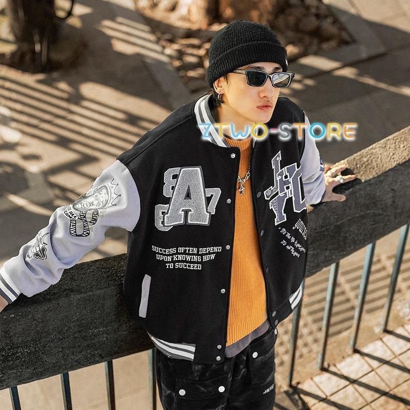 スタジャン メンズ ジャケット スタジアムジャンパー 野球服
