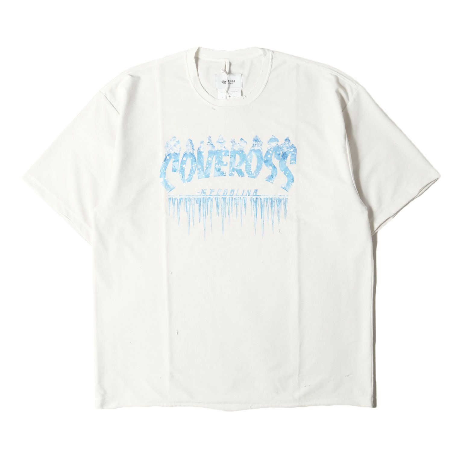 新品】doublet ダブレット Tシャツ サイズ:XL / 25SS ヴィンテージ加工 