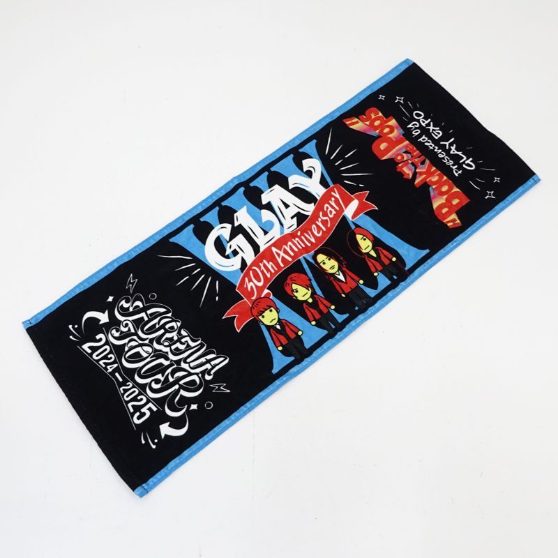 三重店】GLAY EXPO BTTP G4イラストフェイスタオル【353-B683