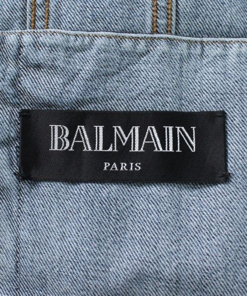 BALMAIN デニムジャケット メンズ 【古着】【中古】【送料無料】