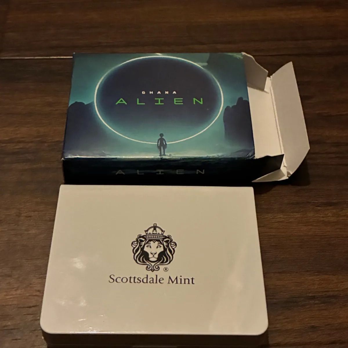 宇宙人•エイリアン 純銀1オンスプルーフ銀貨