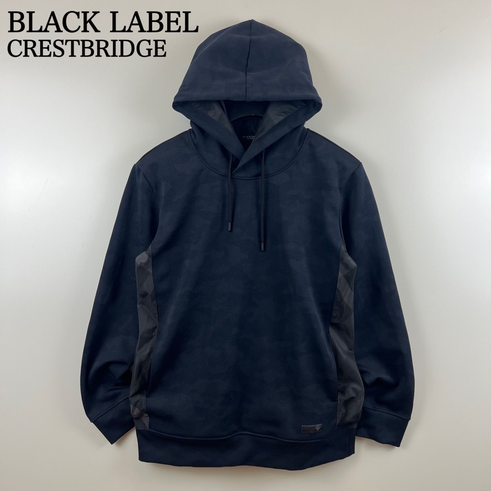 BLACK LABEL CRESTBRIDGE burberry stretch pullover hoodie M 51P26 