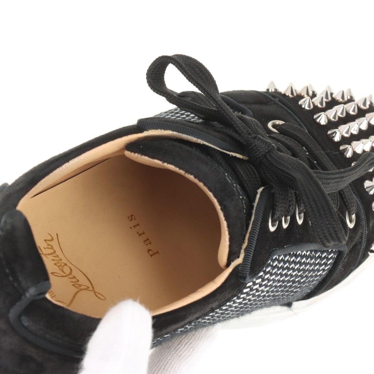 Christian Louboutin クリスチャンルブタン LOUIS JUNIOR SPIKES 