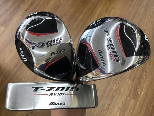 美品！ MIZUNO T-ZOID RV-02 メンズ ゴルフクラブ フルセット MIZUNO ミズノ T-ZOID 初心者セット RV-02フルセット (11本