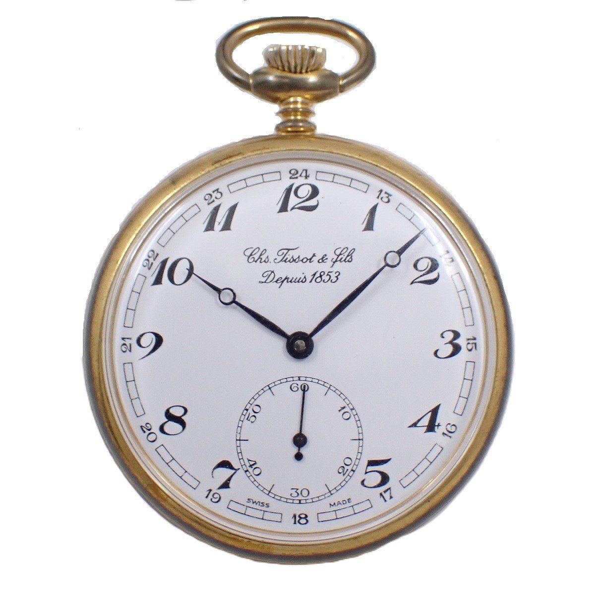TISSOT ティソ Chs Tissot & Fils Depuis1853 懐中時計 手巻き