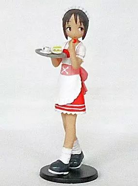 中古】フィギュア ウェイトレス伸恵フィギュア 「苺ましまろ」 月刊 