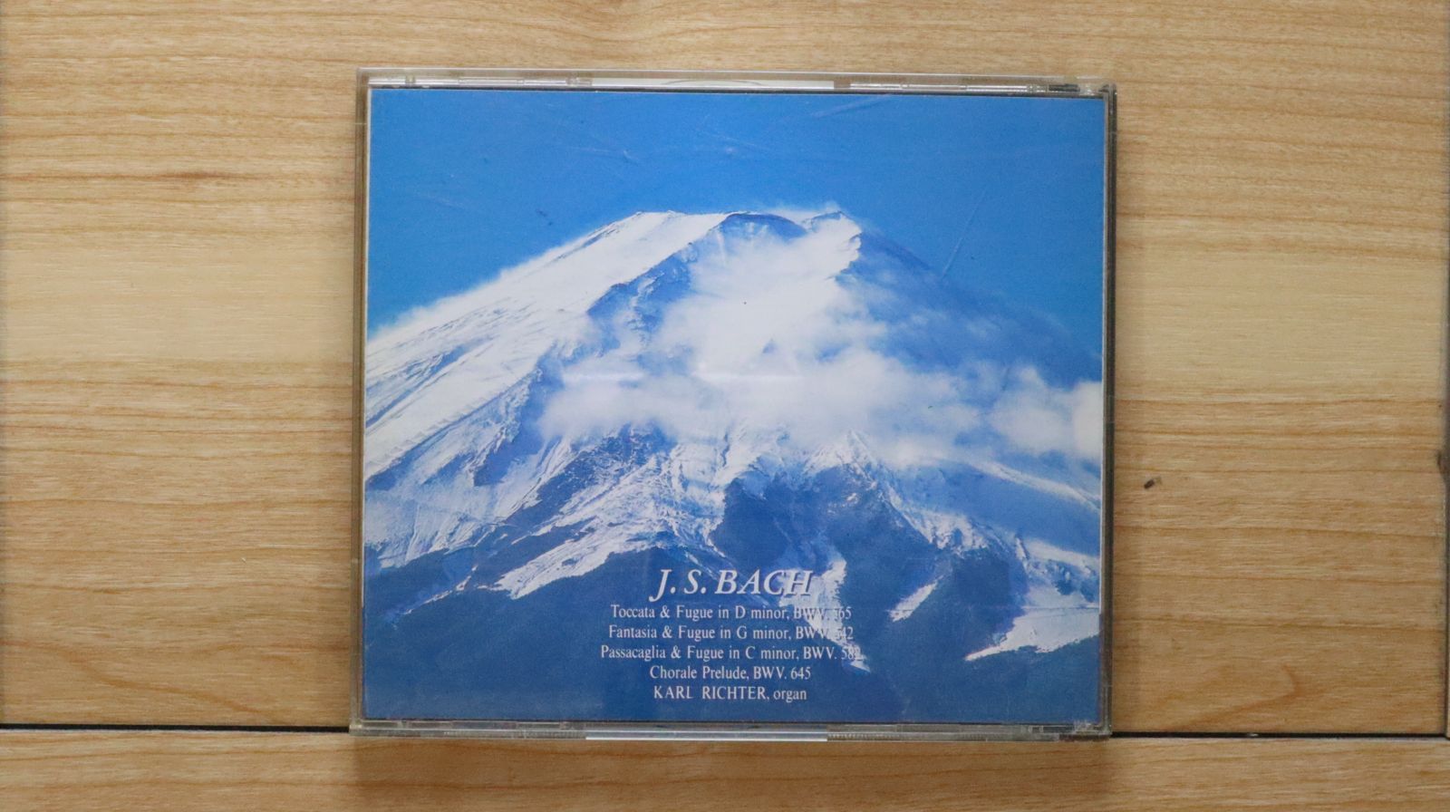 中古CD☆クラシックCD/□ バッハ・オルガン・リサイタル 【GX9204/++++
