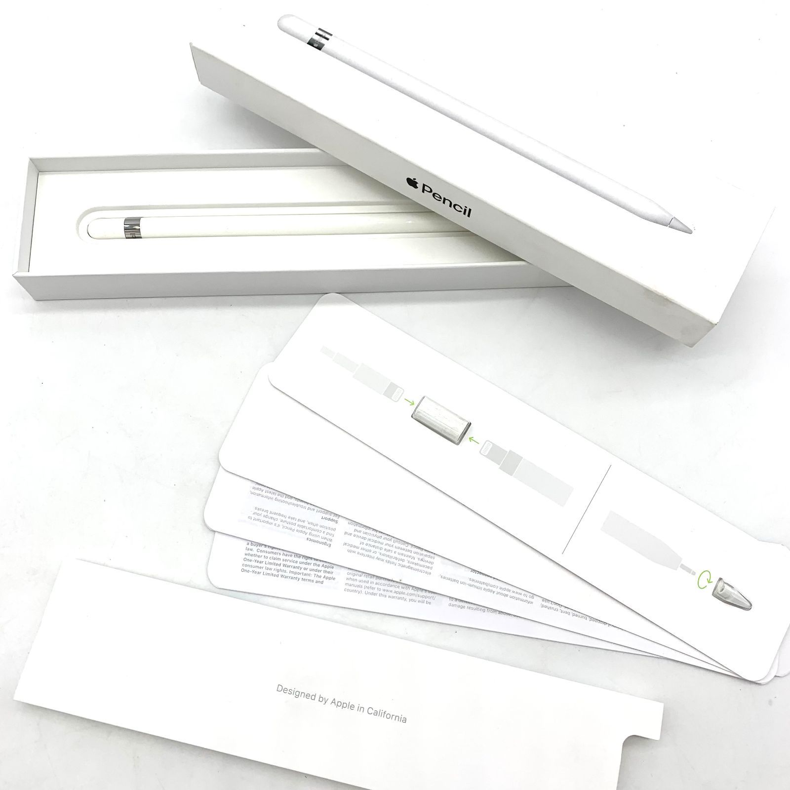 ▽【動作確認済み】Apple Pencil 第1世代 ホワイト アップルペンシル 