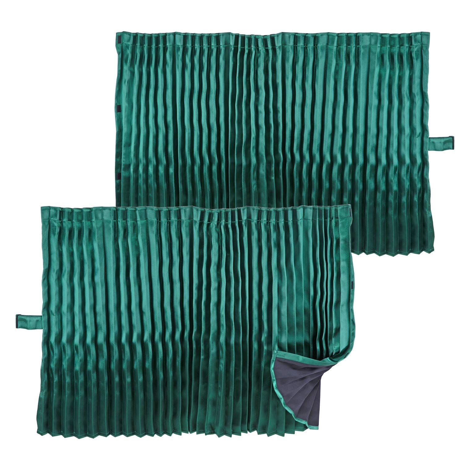 新着商品 KC-SIGR グリーン 2400×850 仮眠カーテン 彩-サイ- 雅