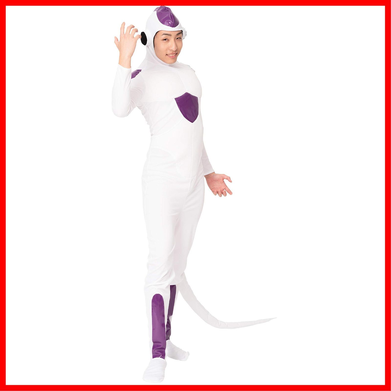 ユニセックス 悪のエイリアン ハロウィン ホワイト コスプレ なりキャラ研究部 クリアストーン Clearstone