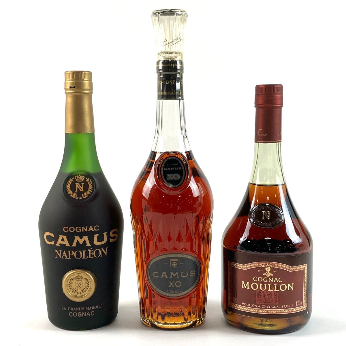 3本 カミュ ムーロン コニャック 700ml ブランデー セット 【古酒