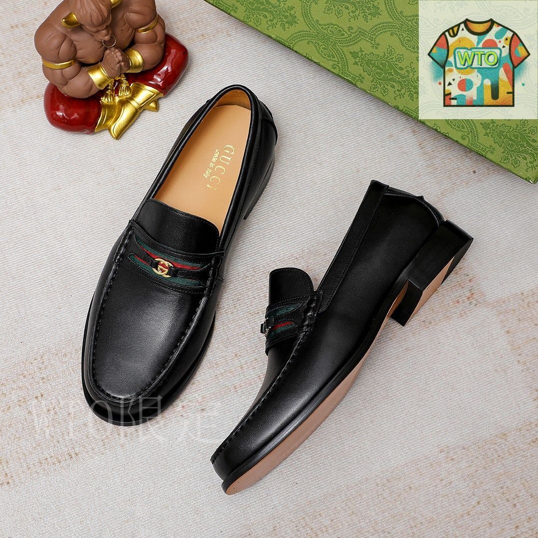 GUCCIグッチ ビジネス 革靴02-3 - メルカリ